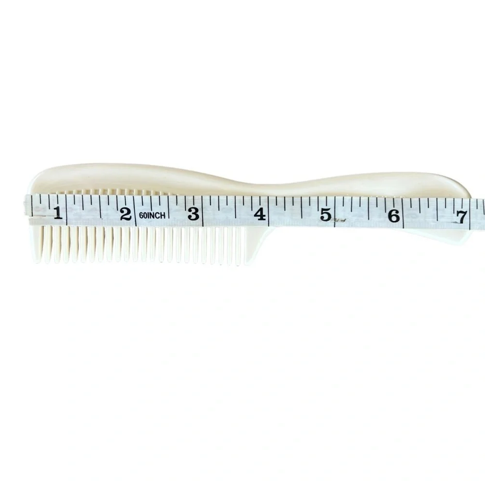 Estée Lauder Travel Purse Comb 7” Cream NWOT